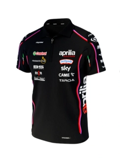 Týmová polokošile Aprilia Racing MotoGP s logy sponzorů