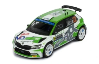 Model IXO Škoda Fabia Rally2 n.22 N.Gryazin -K.Aleksandrov  Rally Monte Carlo 2022 1:43