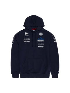 Mikina s kapucí Williams F1 Team s logy sponzorů - týmová edice