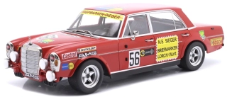 Model WERK83 1:18 Mercedes Benz 300 SEL 6.8 AMG #56 H. Heyer 200 Miles Nurburgring 1972