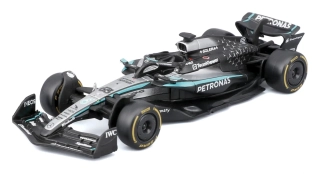 Model Mercedes AMG Petronas F1 W16 BBurago #63 George Russell 2025 1:43 