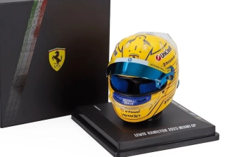 Model přilby Lewis Hamilton - SF Miami 2025 1:5 LookSmart