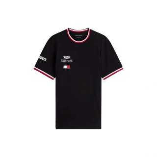Černé tričko Cadillac F1 x Tommy Hilfiger - týmová edice