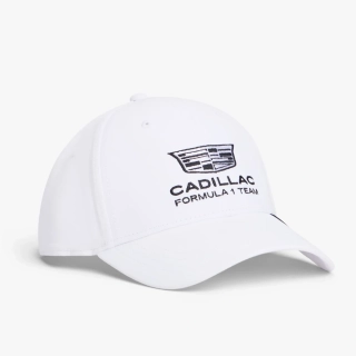 Bílá kšiltovka Cadillac F1 x Tommy Hilfiger - týmová edice