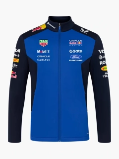 Softshell bunda Oracle Red Bull Racing s logy sponzorů - týmová edice
