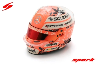 Model přilby SPARK George Russell Miami GP F1 2025 1:5