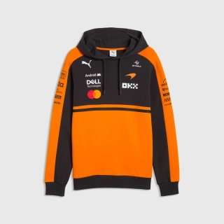 Mikina s kapucí McLaren F1 s logy sponzorů x Puma - týmová edice