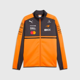Softshell bunda McLaren F1 s logy sponzorů x Puma - týmová edice