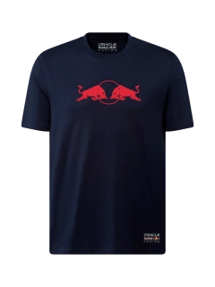 Tričko Oracle Red Bul Racing edice SPARK tmavě modré s logem