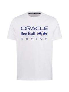 Tričko Oracle Red Bul Racing edice TONAL bílé s logem