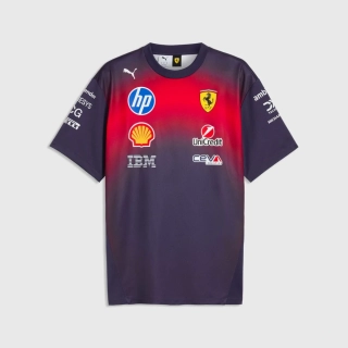 Tričko Scuderia Ferrari F1 s logy sponzorů - edice CHINA 2026