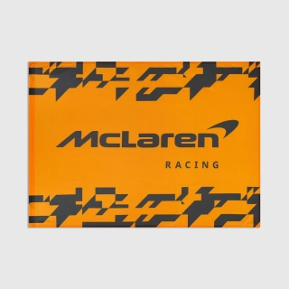 Vlajka McLaren F1 s logem oranžová
