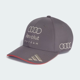 Kšiltovka Audi Revolut F1 tmavě šedá x Adidas - týmová edice