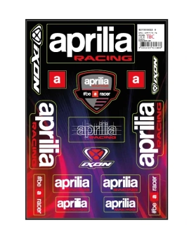 Velký set samolepek Aprilia Racing MotoGP - týmová edice
