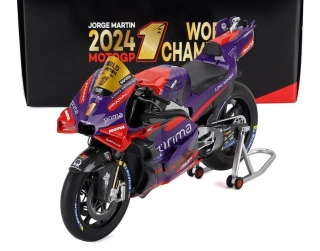 Model NZG MotoGP - Ducati GP24 Jorge Martin 1:12 - edice World Champion