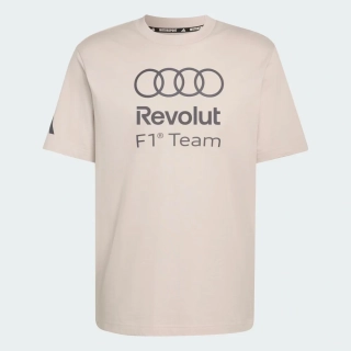 Tričko Audi Revolut F1 béžové x Adidas - volnočasová edice