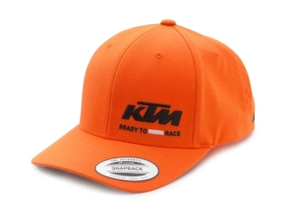 Fanouškovská kšiltovka KTM Racing oranžová s logem