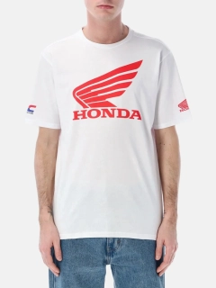 Fanouškovské tričko HRC Honda s velkým logem bílé