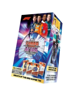 Turbo Attax Formule 1 Topps 2026 - Super Tin - GREATS OF THE GRID