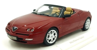 Model Alfa Romeo Spider 1999 červený 1:18