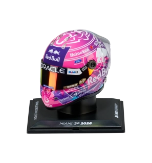 Model přilby Max Verstappen 2026 1:4 Schuberth - MIAMI