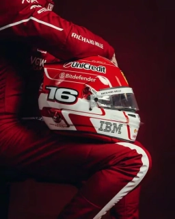 Kšiltovka Charles Leclerc Scuderia Ferrari F1 x Puma - edice SINGAPORE 2026