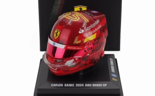 Model přilby Carlos Sainz - SF Abu Dhabi 2024 1:5 LookSmart