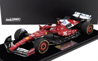 Model LookSmart Scuderia Ferrari SF-25 Ch. Leclerc 2nd Monaco GP 2025 1:18